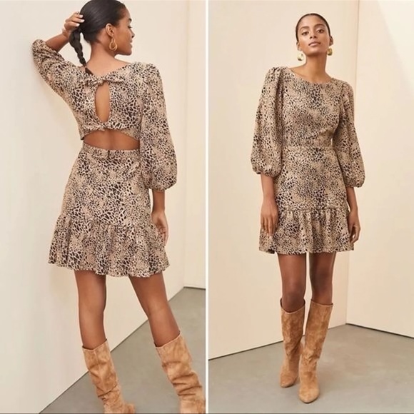 Anthropologie Dresses & Skirts - Anthropologie Maeve Knit Cut Out Dress Size 14 NWT